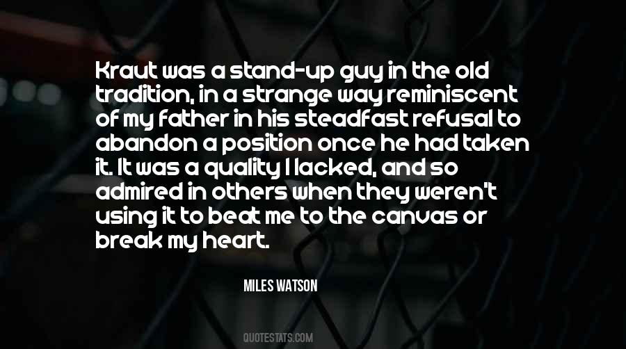 Miles Watson Quotes #210900