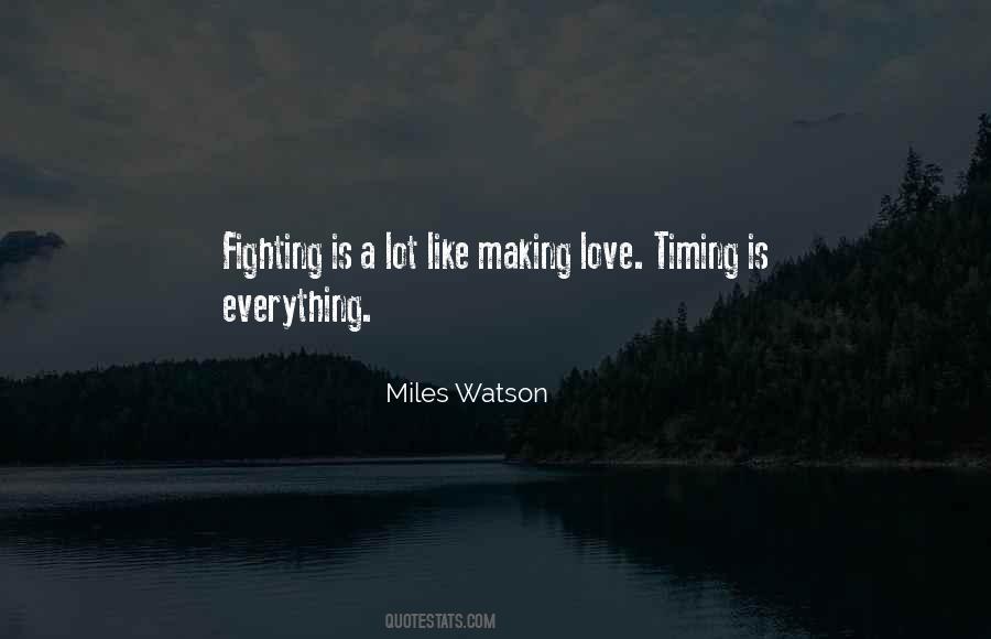 Miles Watson Quotes #91206