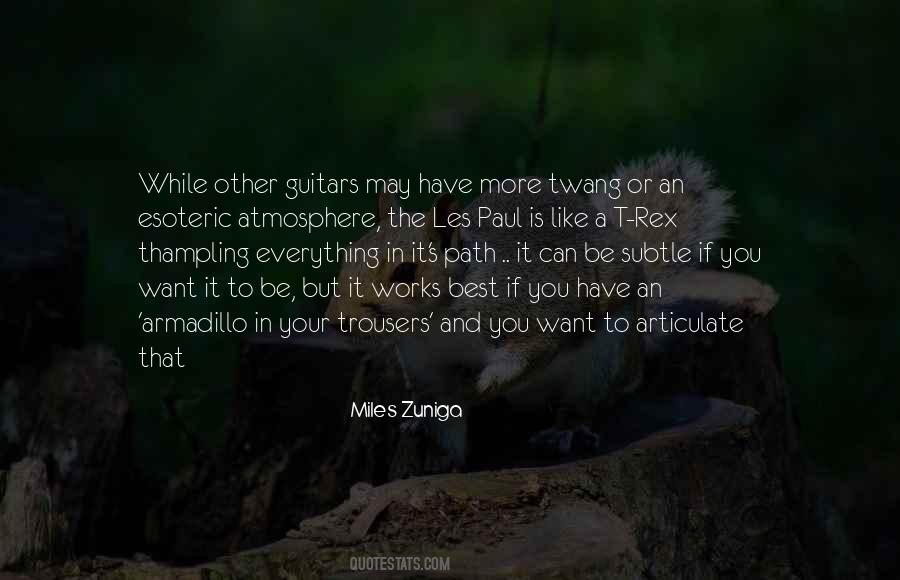 Miles Zuniga Quotes #152176