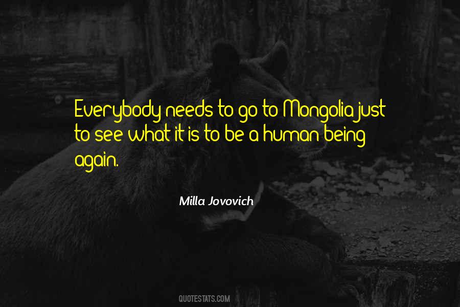 Milla Jovovich Quotes #1207089