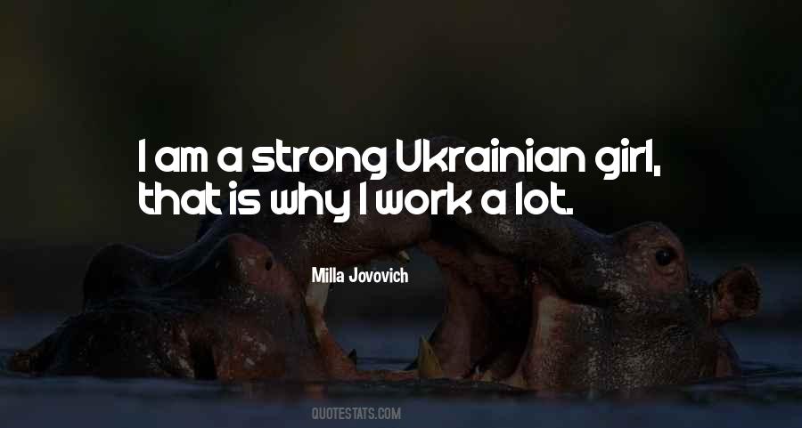 Milla Jovovich Quotes #1579518