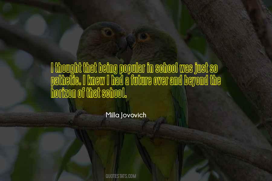Milla Jovovich Quotes #269677