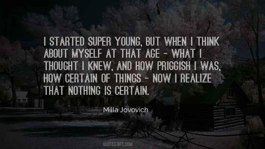 Milla Jovovich Quotes #58158