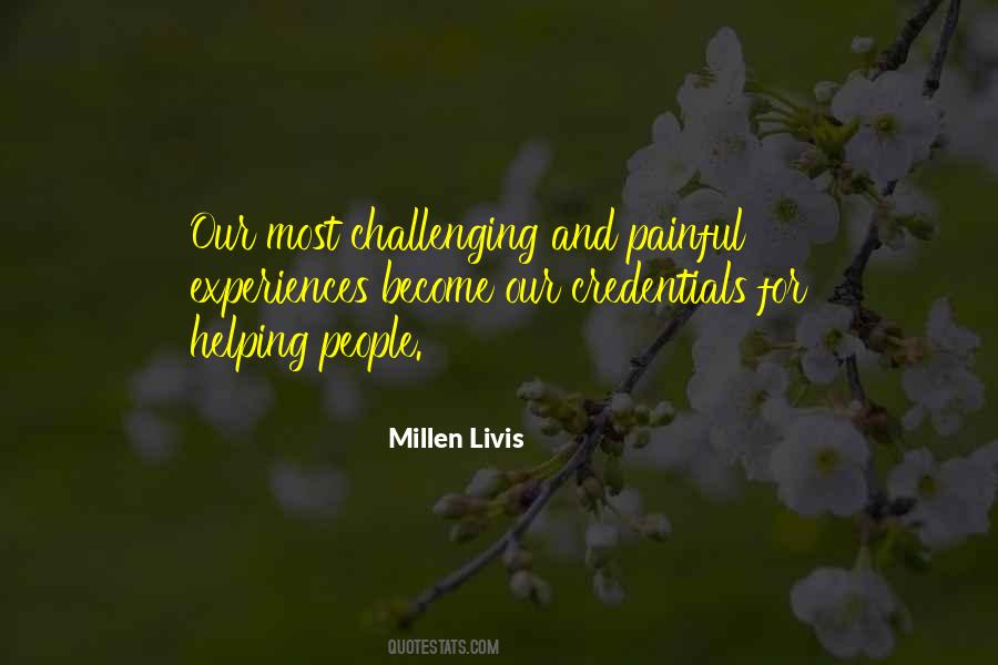 Millen Livis Quotes #1618020