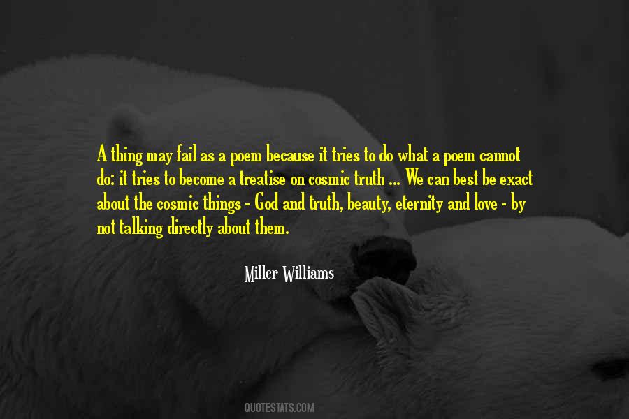 Miller Williams Quotes #855976