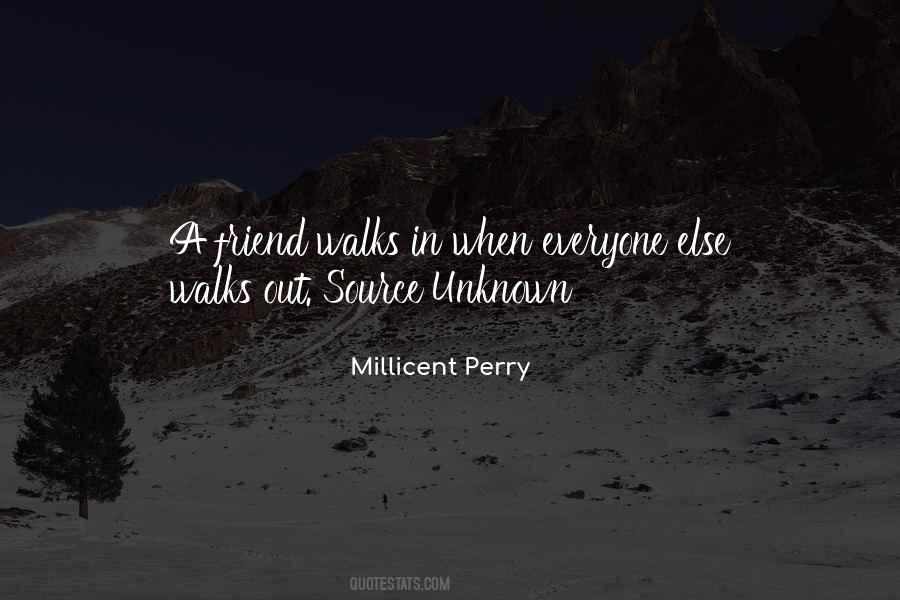 Millicent Perry Quotes #1233484