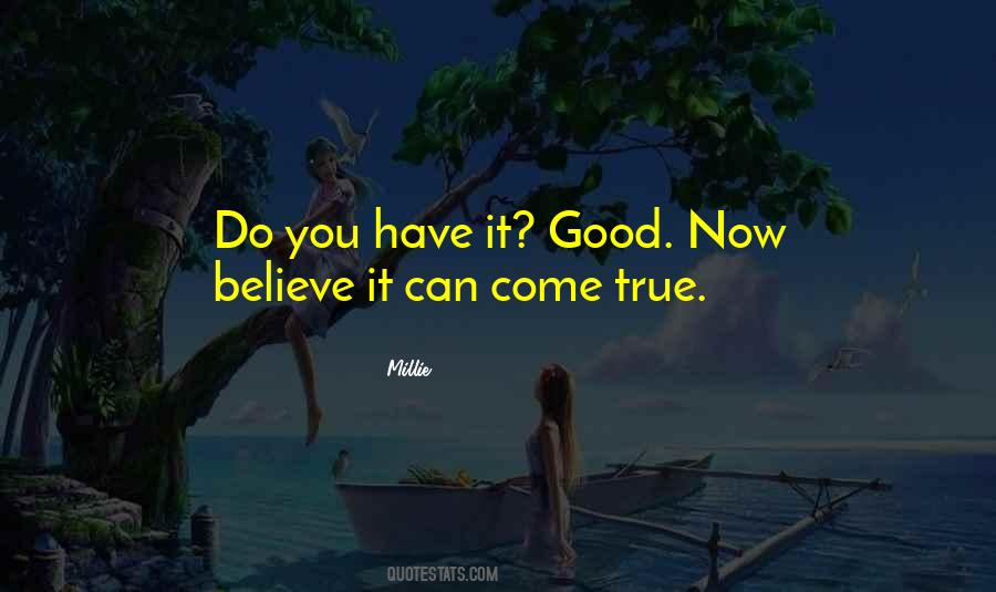 Millie Quotes #1505796 Millie Quotes #1505796