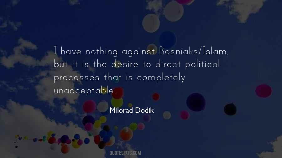 Milorad Dodik Quotes #251904