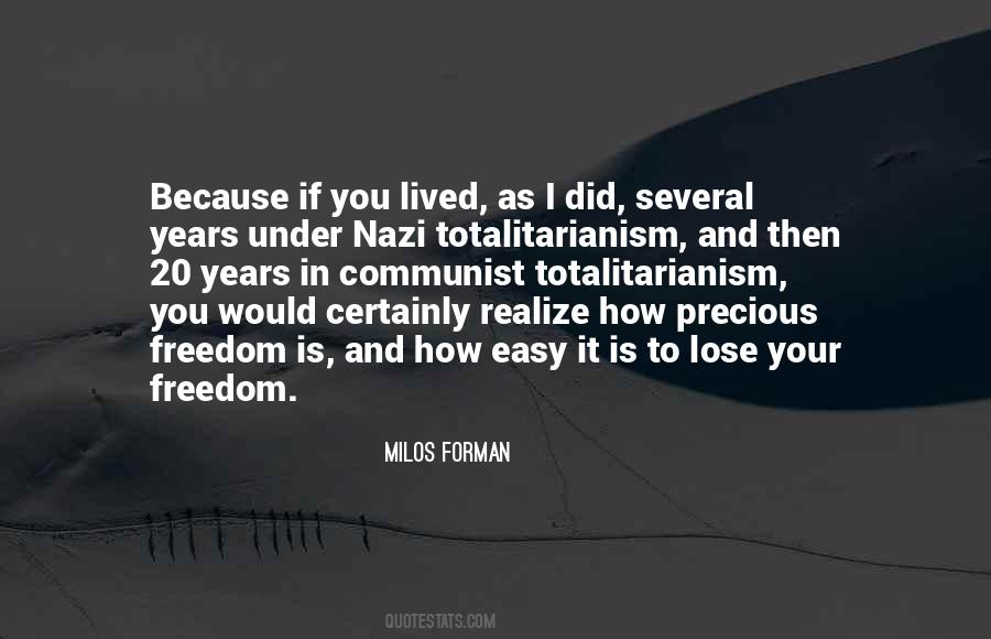 Milos Forman Quotes #85700