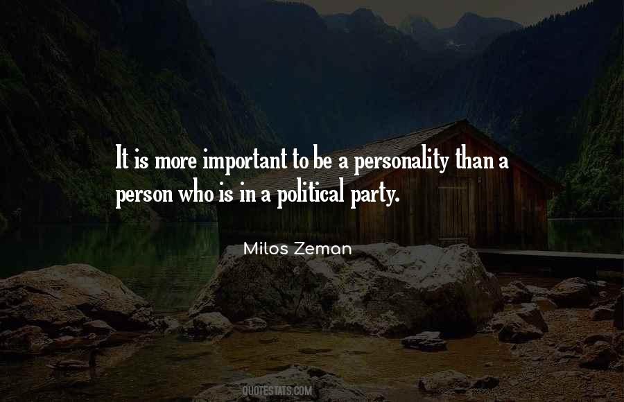 Milos Zeman Quotes #1500924