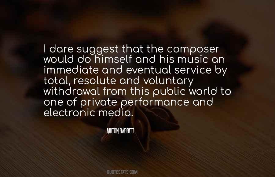 Milton Babbitt Quotes #1060834 Milton Babbitt Quotes #1060834