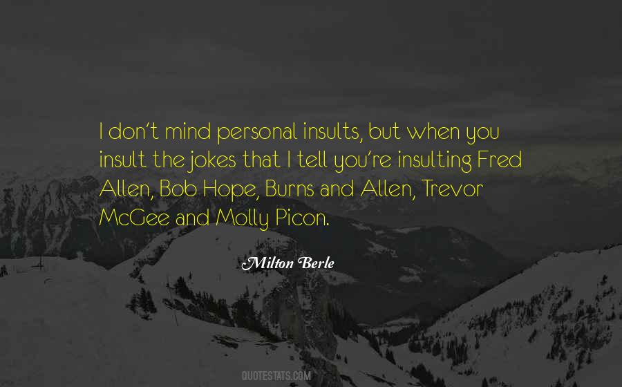 Milton Berle Quotes #1668760