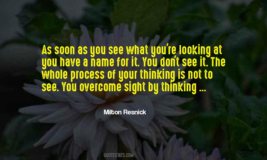 Milton Resnick Quotes #1210075