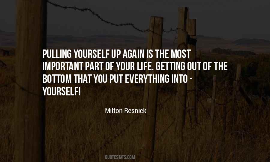 Milton Resnick Quotes #1710096