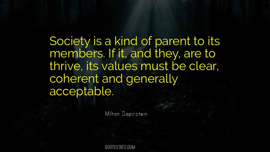 Milton Sapirstein Quotes #1569466