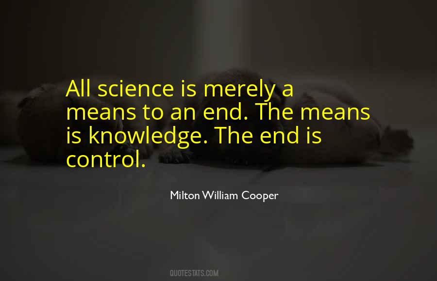 Milton William Cooper Quotes #1218033