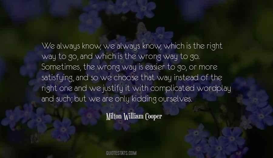 Milton William Cooper Quotes #1710212