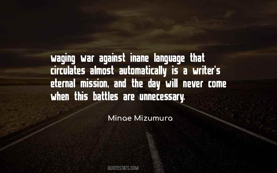 Minae Mizumura Quotes #1628097