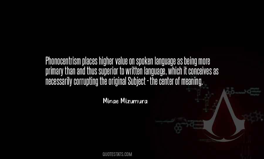 Minae Mizumura Quotes #544375
