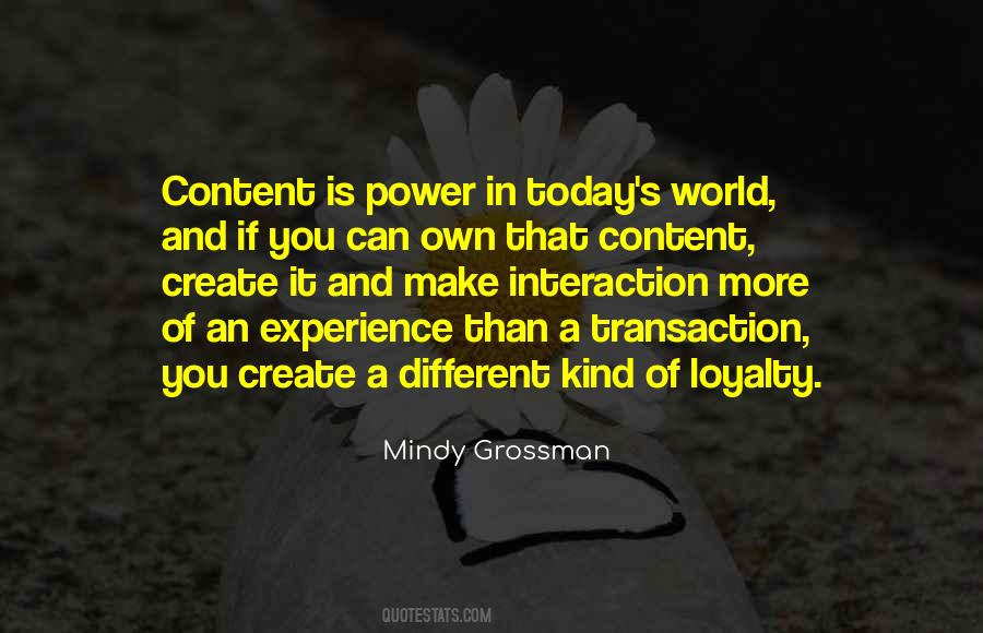 Mindy Grossman Quotes #958774