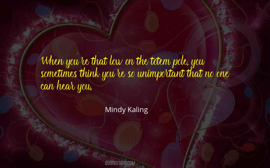 Mindy Kaling Quotes #799969