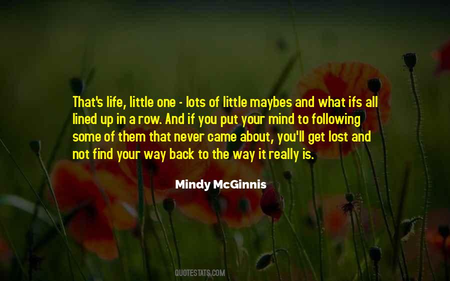 Mindy McGinnis Quotes #1197309