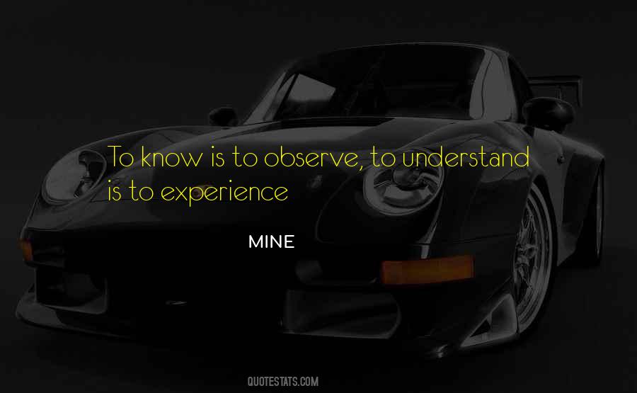 MINE Quotes #1337476