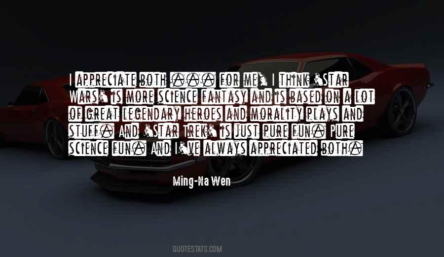 Ming-Na Wen Quotes #1395900