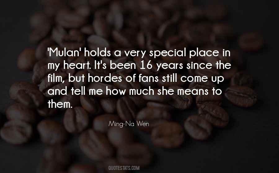 Ming-Na Wen Quotes #210322