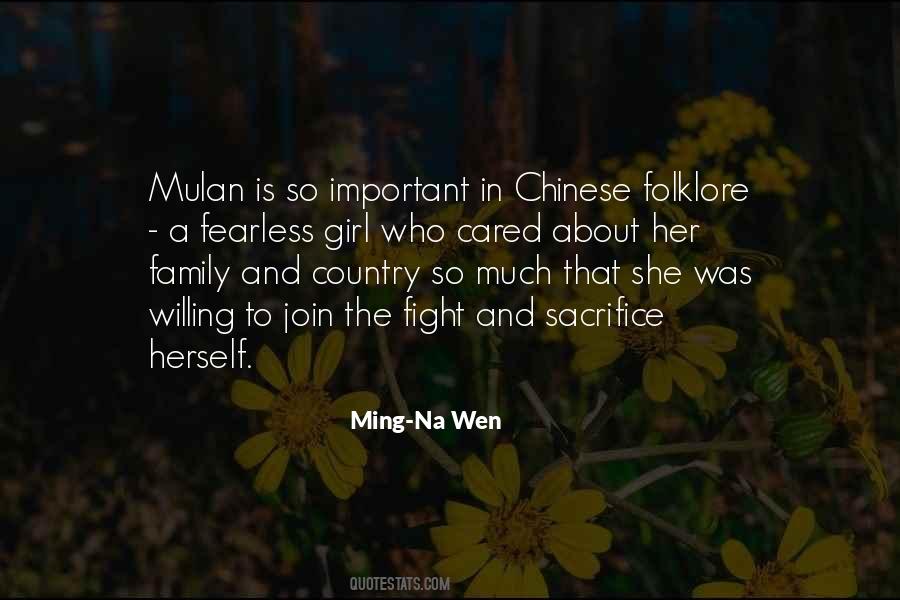 Ming-Na Wen Quotes #276388