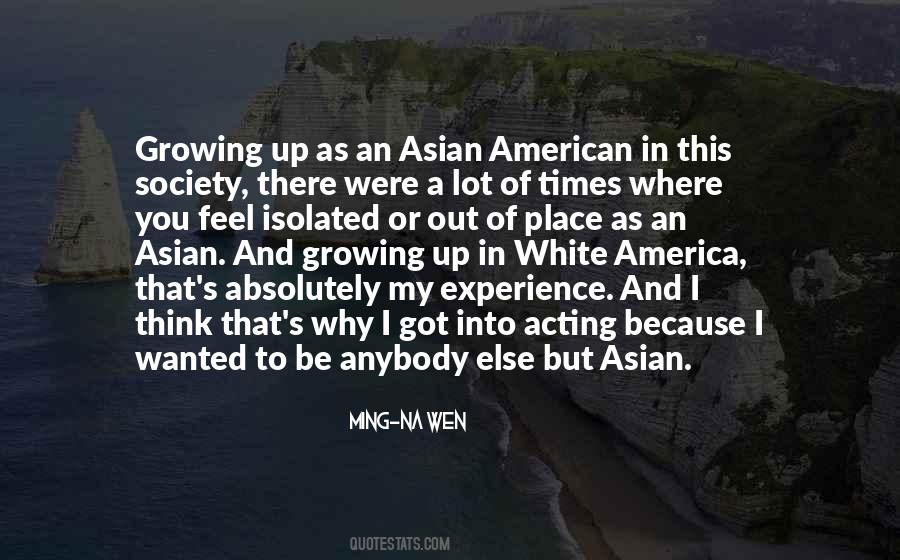 Ming-Na Wen Quotes #807040
