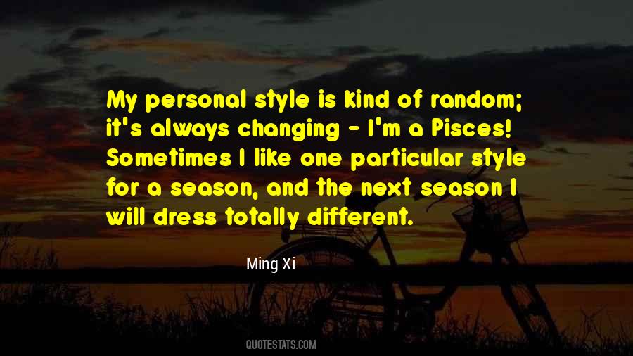 Ming Xi Quotes #1449485