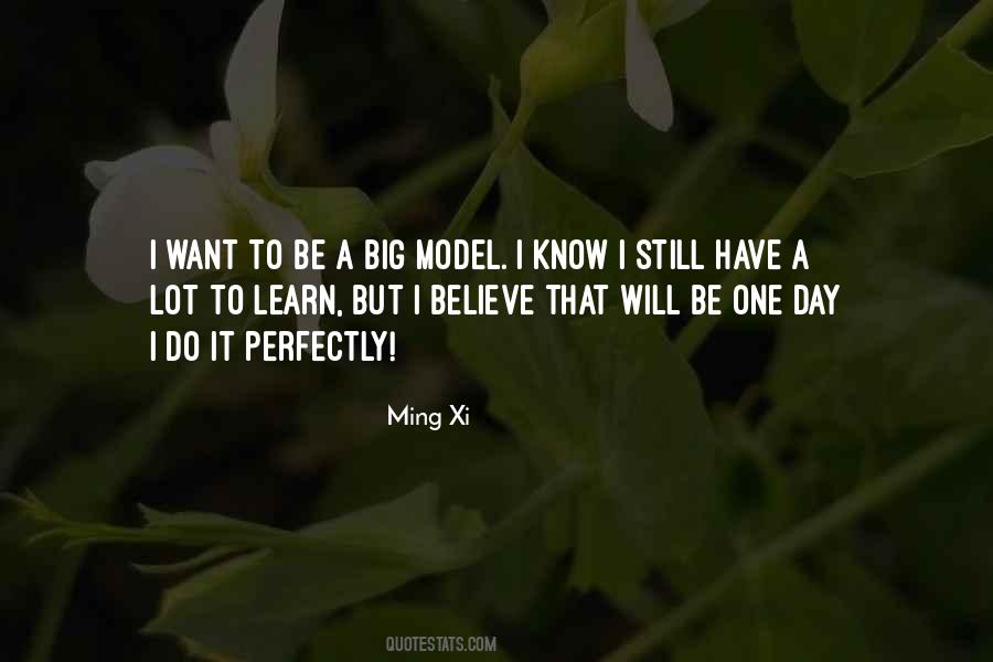 Ming Xi Quotes #1522764