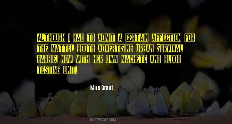 Mira Grant Quotes #669437