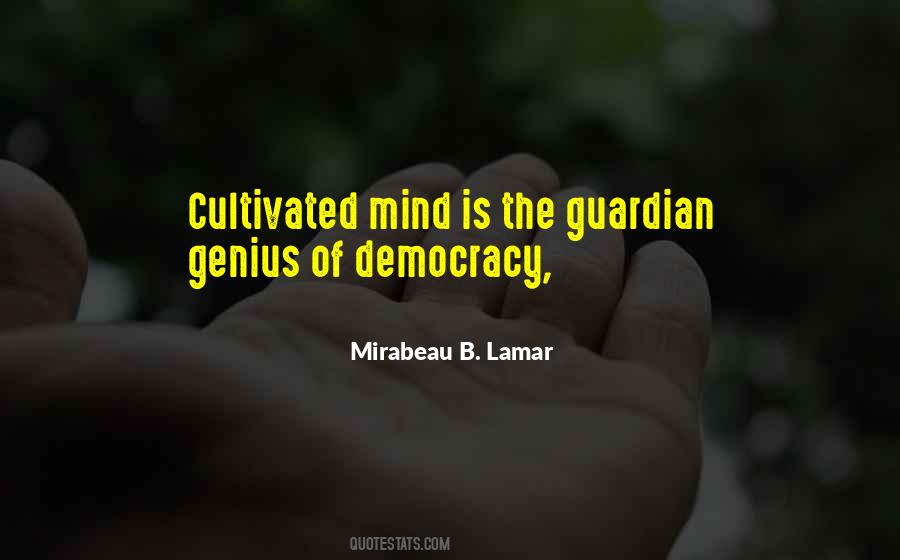 Mirabeau B. Lamar Quotes #789015