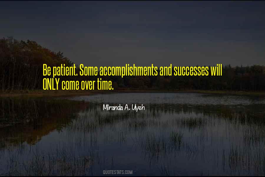 Miranda A. Uyeh Quotes #1028055