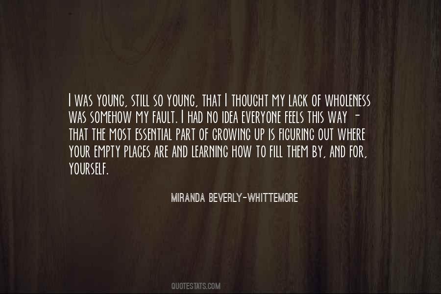 Miranda Beverly-Whittemore Quotes #329017