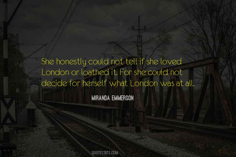 Miranda Emmerson Quotes #931228