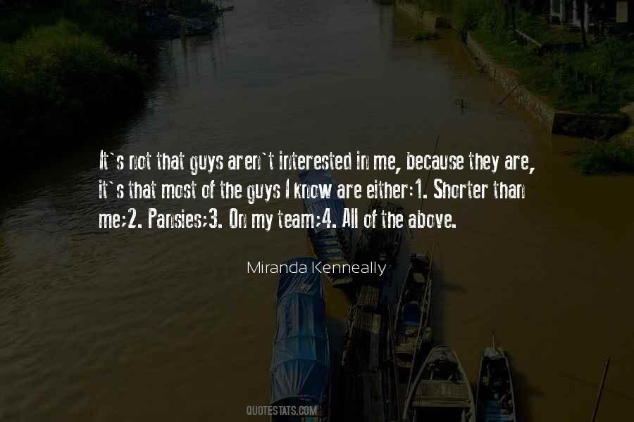 Miranda Kenneally Quotes #421158