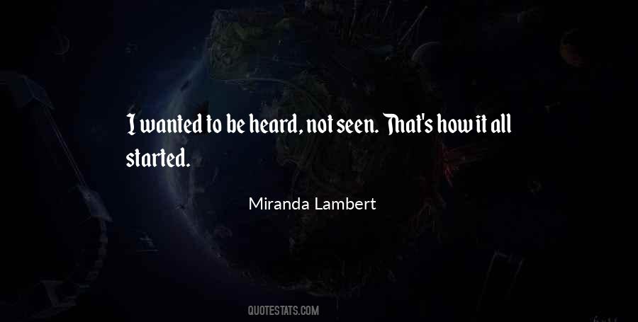 Miranda Lambert Quotes #1166532