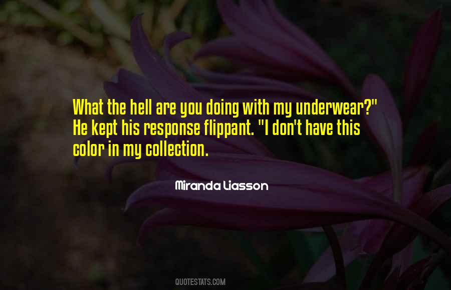 Miranda Liasson Quotes #1594882