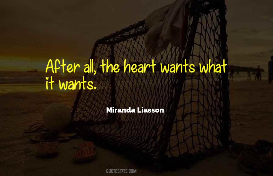 Miranda Liasson Quotes #30862