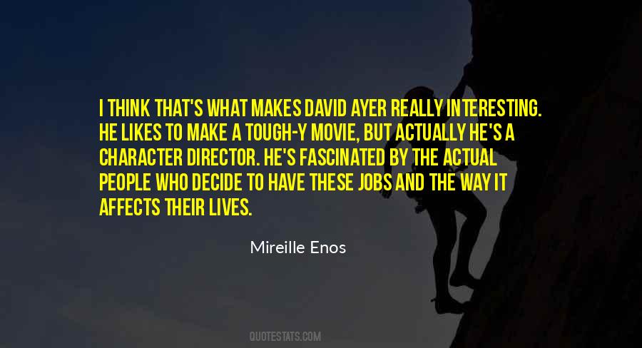 Mireille Enos Quotes #282527