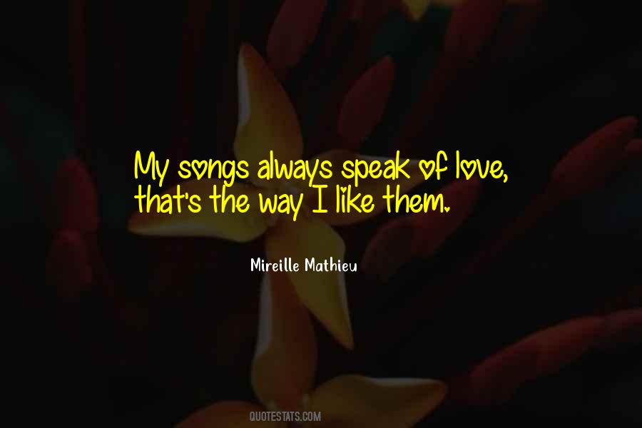 Mireille Mathieu Quotes #585537