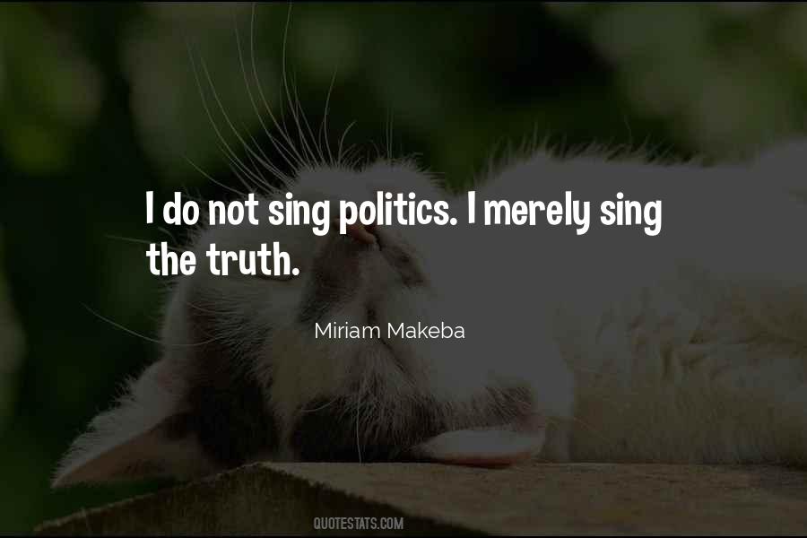 Miriam Makeba Quotes #257619