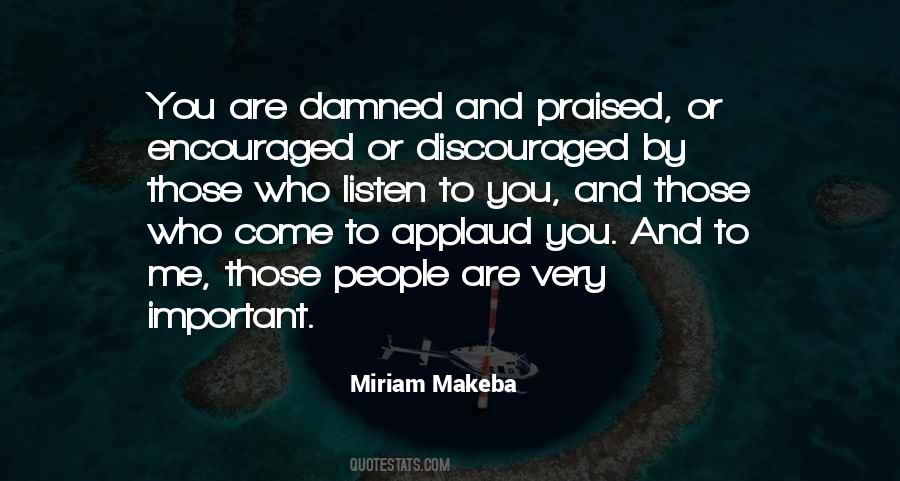 Miriam Makeba Quotes #324309