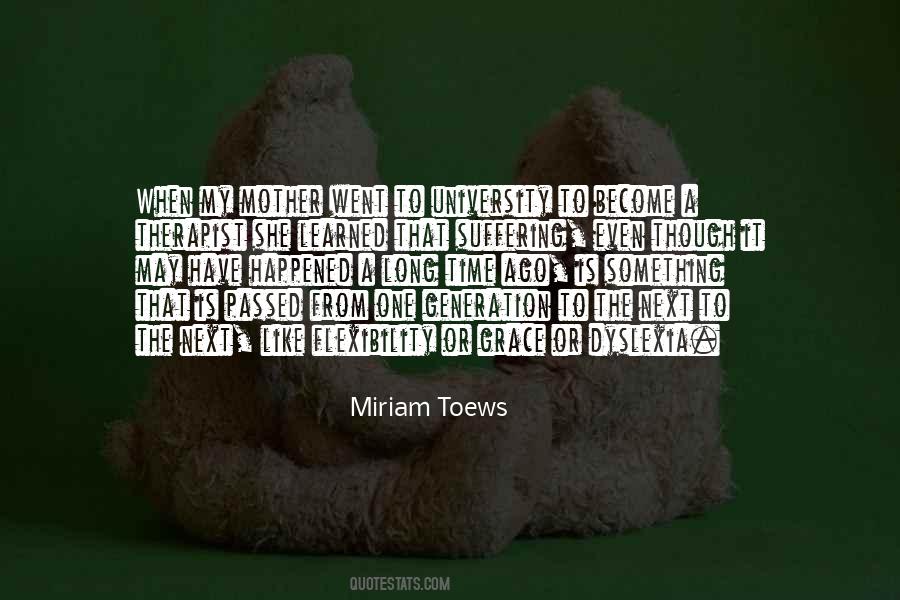 Miriam Toews Quotes #1085315
