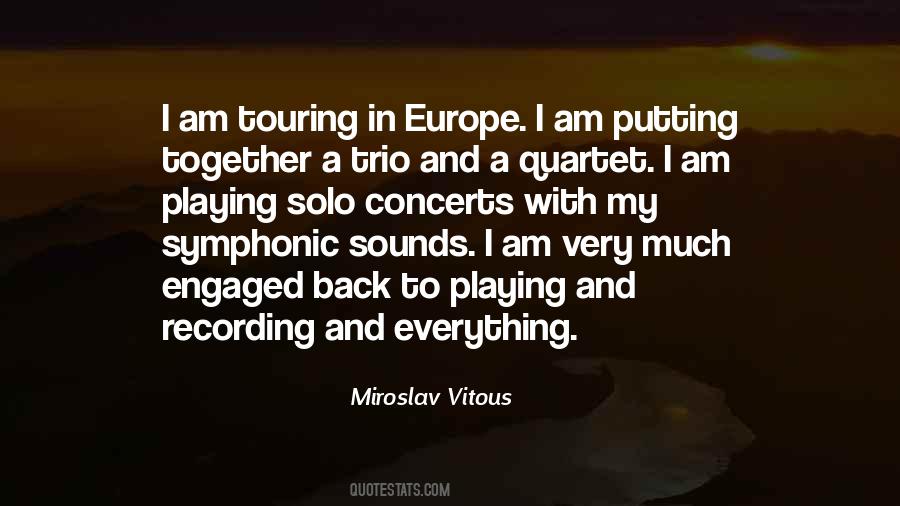 Miroslav Vitous Quotes #1555194