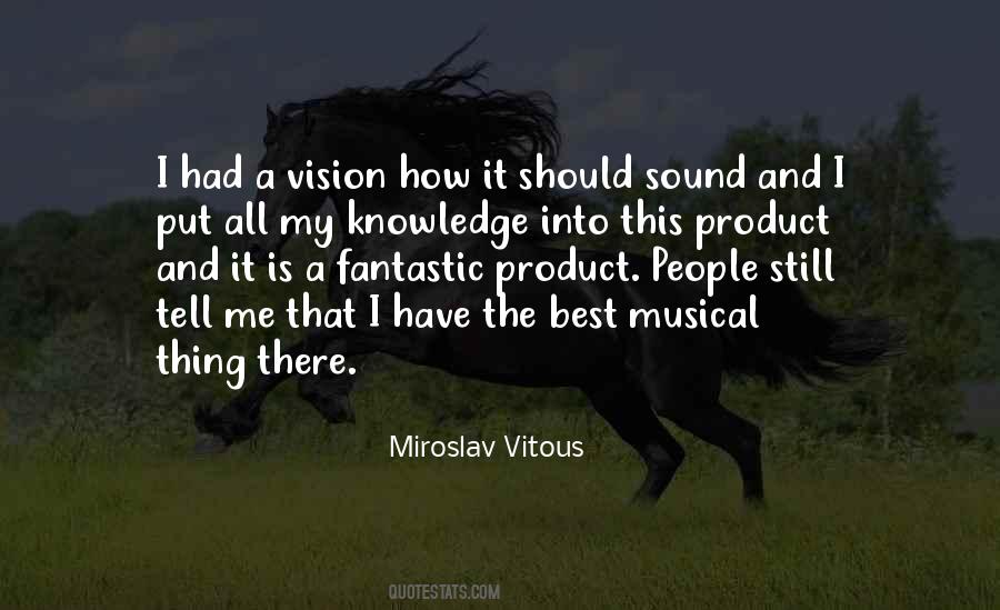 Miroslav Vitous Quotes #1620626