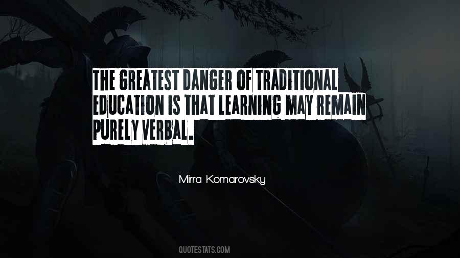 Mirra Komarovsky Quotes #1216797